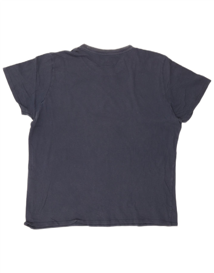 Levi's Mens Graphic T-Shirt Top XL Navy Blue Cotton