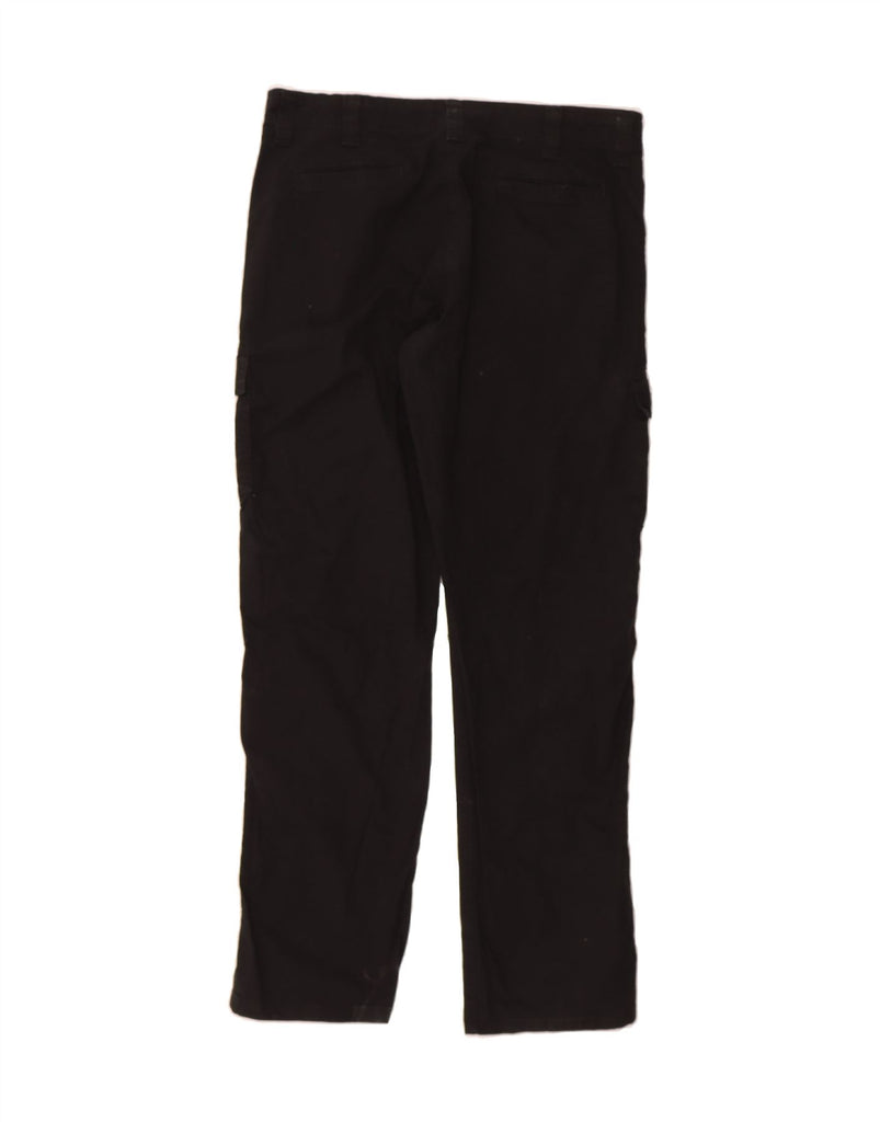 WRANGLER Mens Relaxed Fit Cargo Trousers W36 L34 Black Cotton Vintage Wrangler and Second-Hand Wrangler from Messina Hembry 