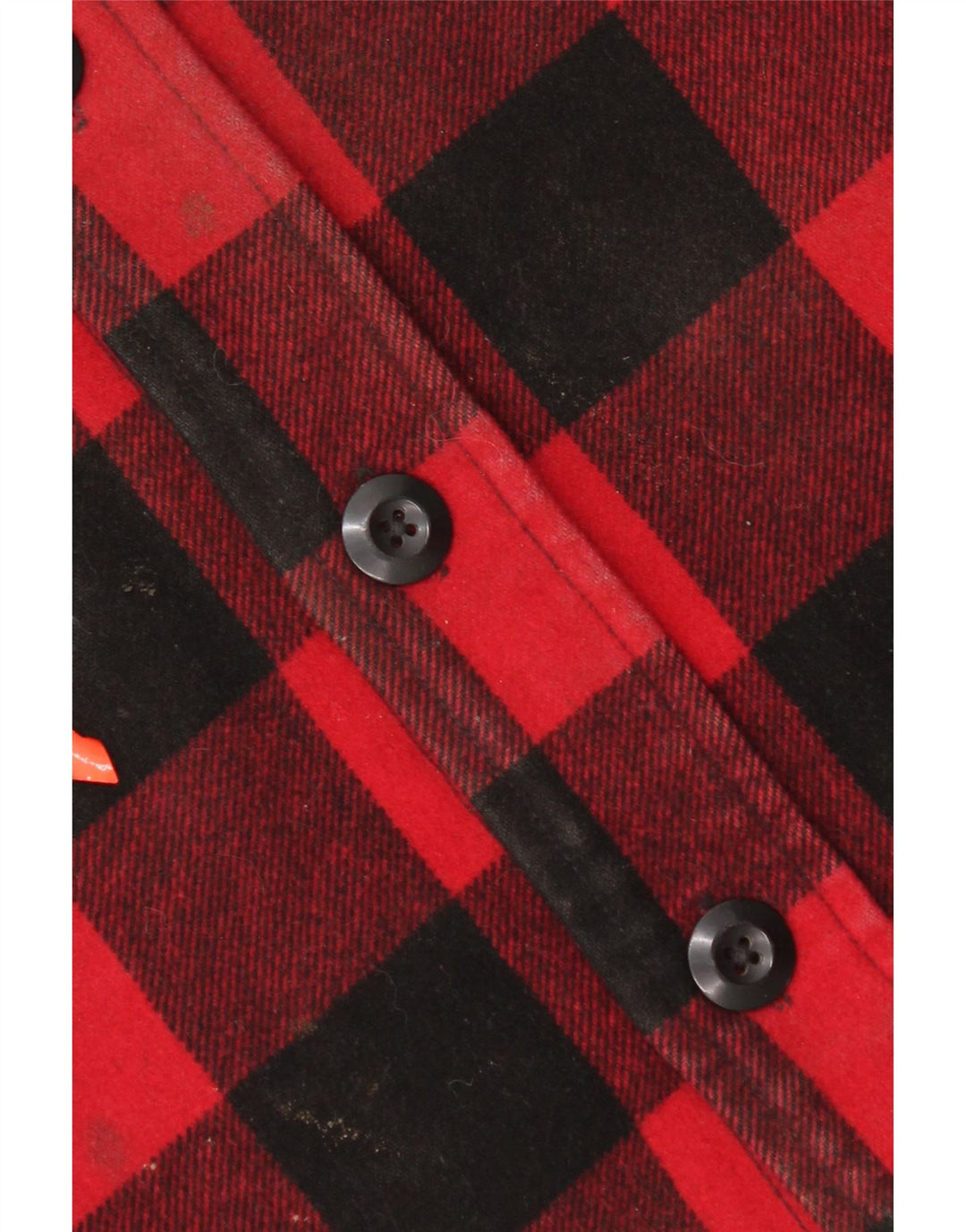 Nike Mens Lumberjack Flannel Shirt XL Red Gingham Wool