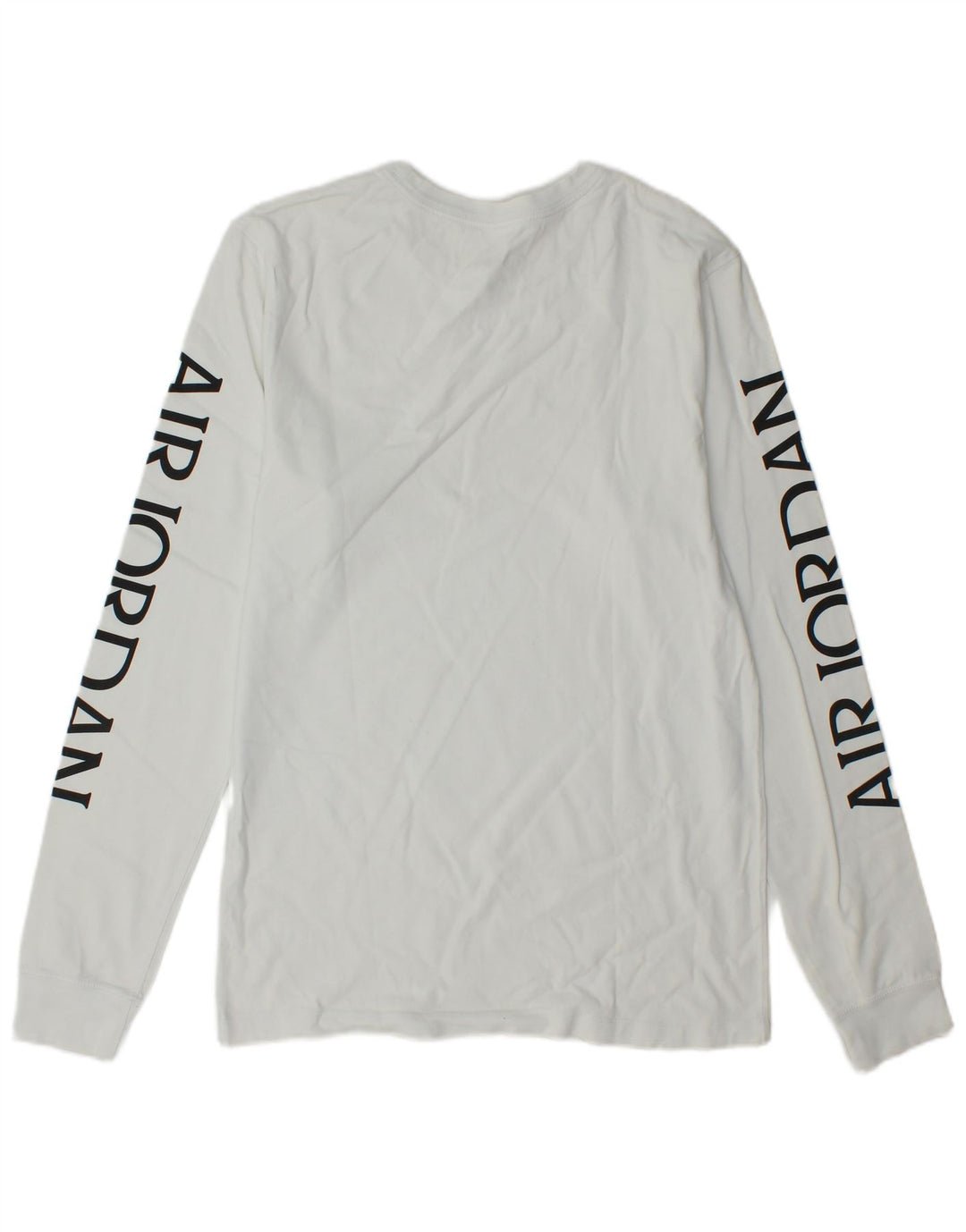 Jordan Mens Graphic Top Long Sleeve Small White