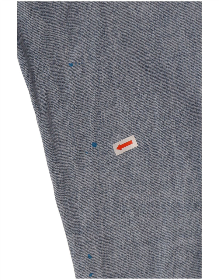 Levi's Mens 502 Slim Tapered Jeans W33 L30 Blue Cotton