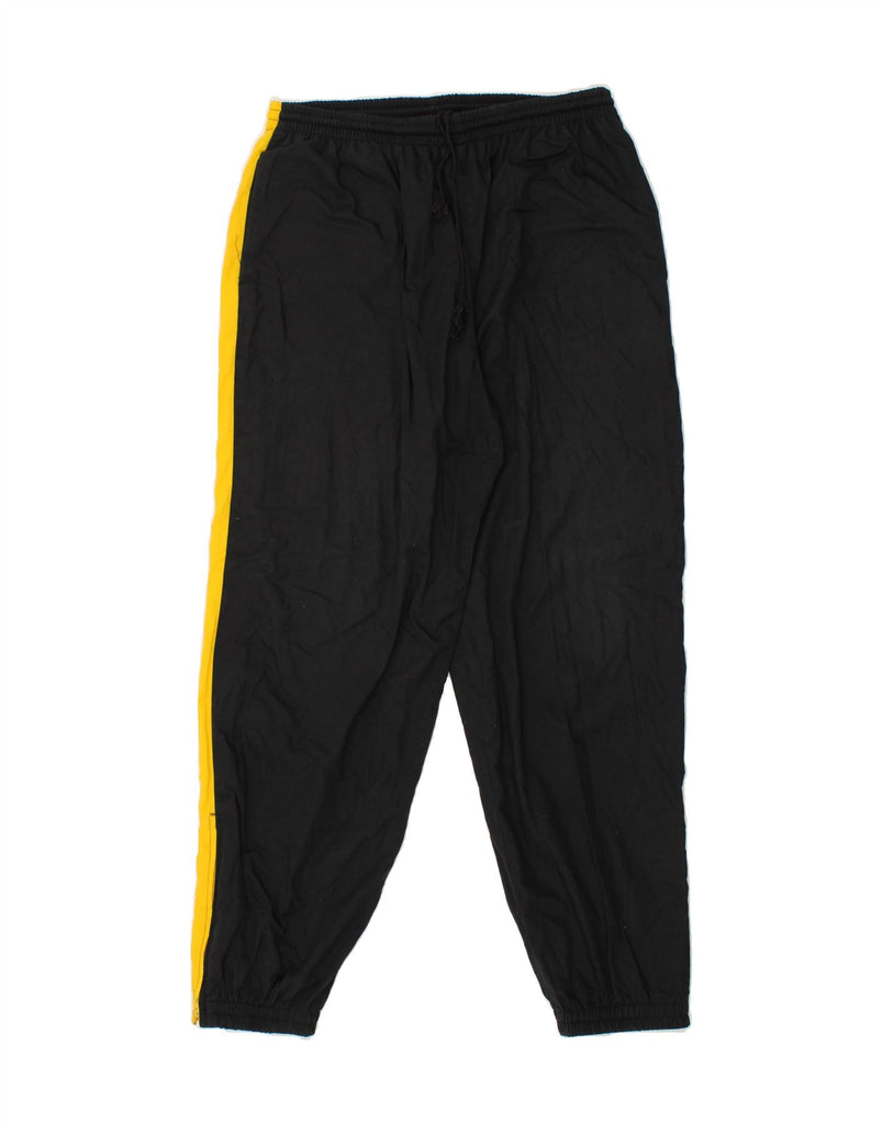 ORVIS Mens Tracksuit Trousers Joggers XL Black Colourblock Polyester Vintage Orvis and Second-Hand Orvis from Messina Hembry 