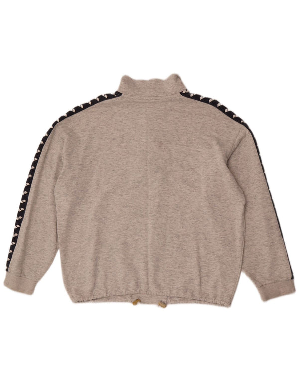 Arena Womens Oversized Graphic Sweatshirt Jumper UK 18 XL Grey Colourblock