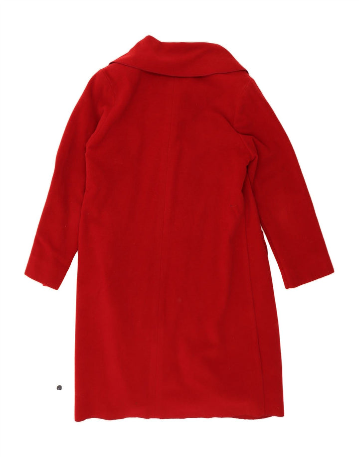 VINTAGE Womens Overcoat UK 16 Large Red Vintage Vintage and Second-Hand Vintage from Messina Hembry 