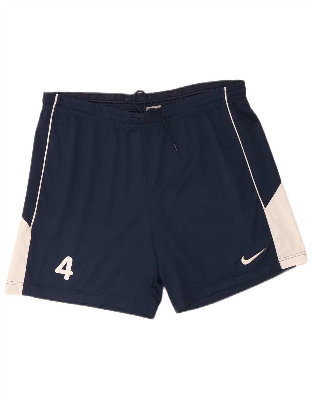 Nike Mens Sport Shorts Large  Navy Blue Colourblock Polyester