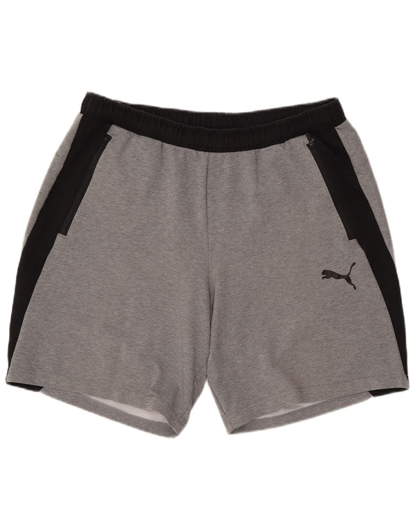 Puma Mens Sport Shorts XL  Grey Colourblock