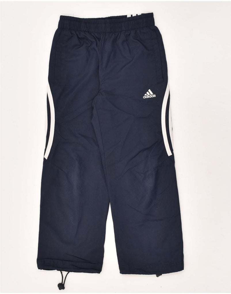 ADIDAS Boys Tracksuit Trousers 5-6 Years Navy Blue | Vintage Adidas | Thrift | Second-Hand Adidas | Used Clothing | Messina Hembry 