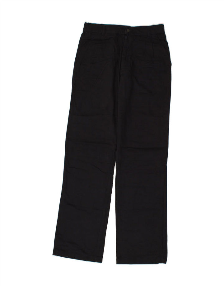 PUMA Womens Straight Casual Trousers W32 L34 Navy Blue Vintage Puma and Second-Hand Puma from Messina Hembry 