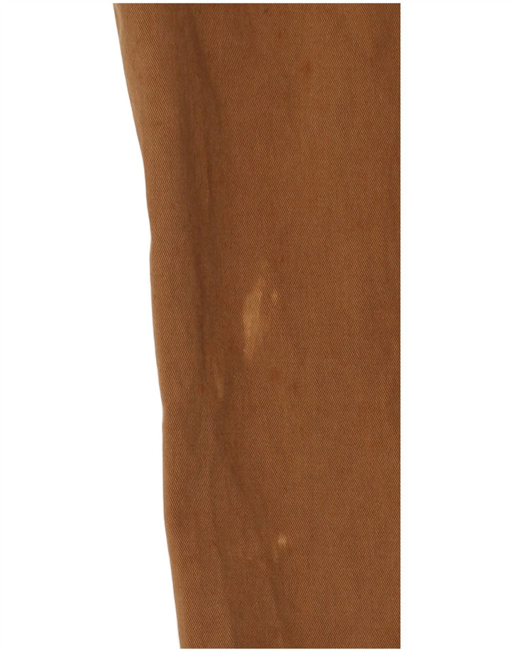 Oakley Mens Straight Chino Trousers W34 L33 Brown