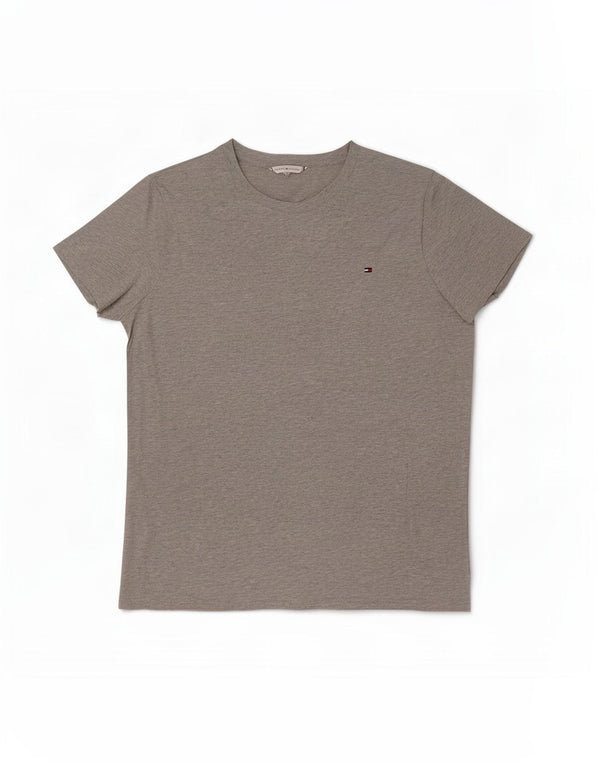 Tommy Hilfiger Mens T-Shirt Top Medium Grey Cotton