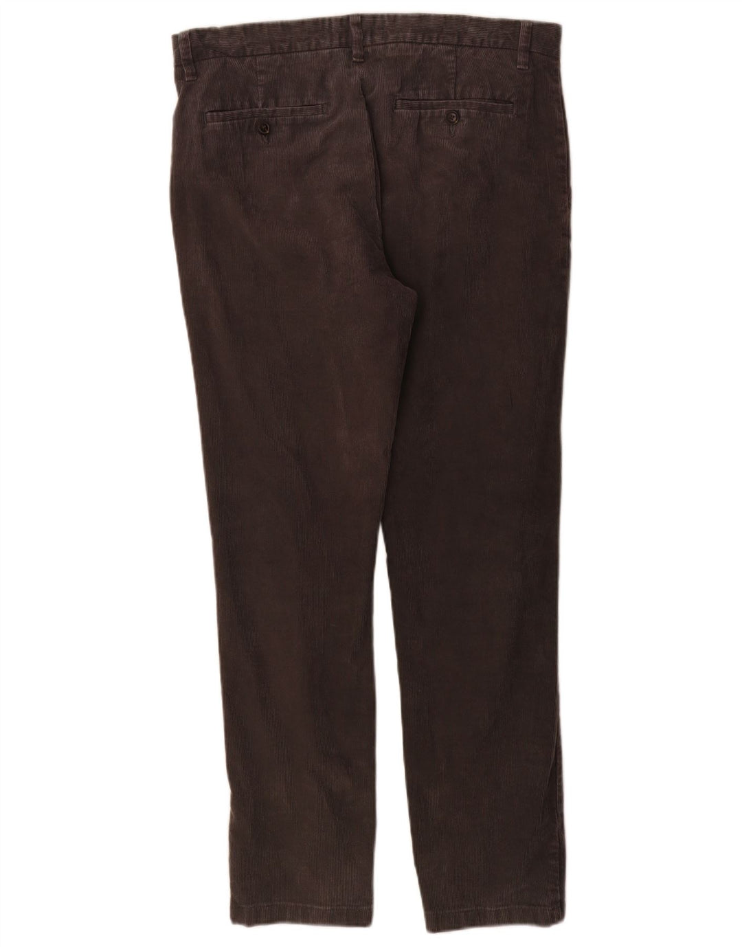 Marks & Spencer Mens Slim Chino Trousers W34 L31 Grey Cotton