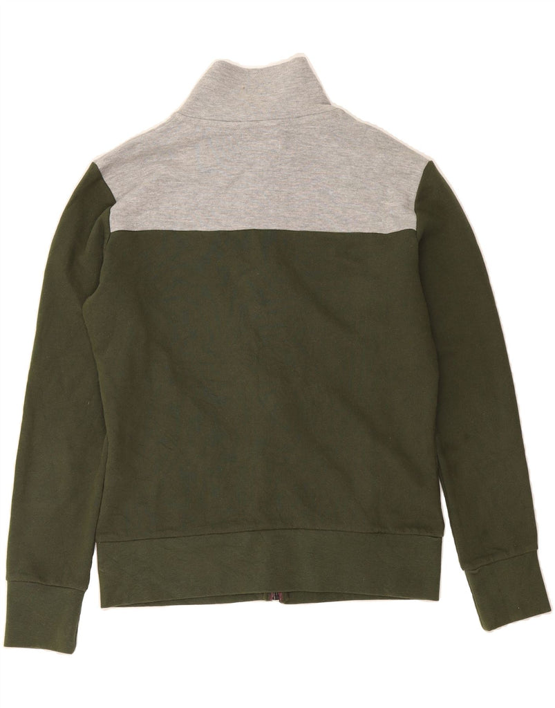 KAPPA Womens Tracksuit Top Jacket UK 14 Large Green Colourblock Vintage Kappa and Second-Hand Kappa from Messina Hembry 