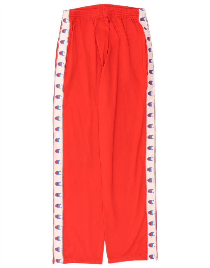 Champion Mens Graphic Tracksuit Trousers XL  Red Colourblock Polyester