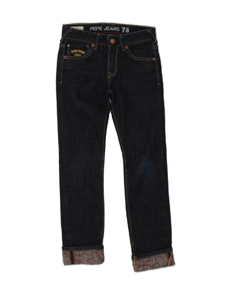 PEPE JEANS Girls Slim Jeans 11-12 Years W24 L25 Black | Vintage PEPE Jeans | Thrift | Second-Hand PEPE Jeans | Used Clothing | Messina Hembry 