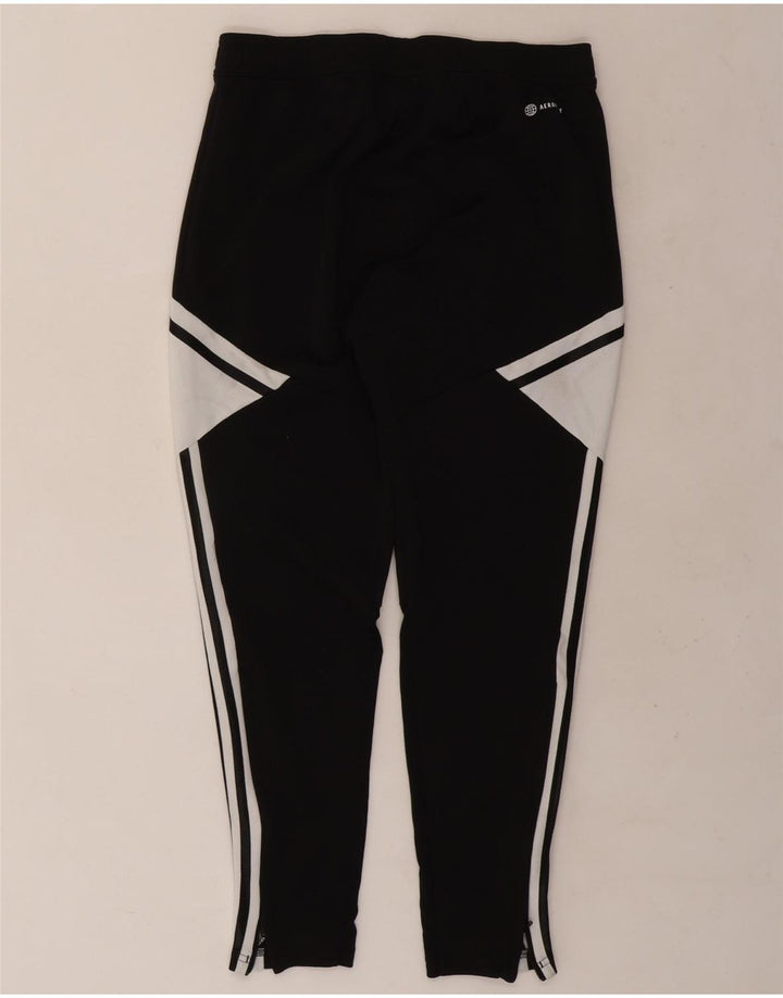Adidas Mens Aeroready Tracksuit Trousers Medium Black Colourblock Polyester