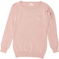 SUN68 Womens Loose Fit Boat Neck Jumper Sweater UK 10 Small Beige Cotton | Vintage Sun68 | Thrift | Second-Hand Sun68 | Used Clothing | Messina Hembry 