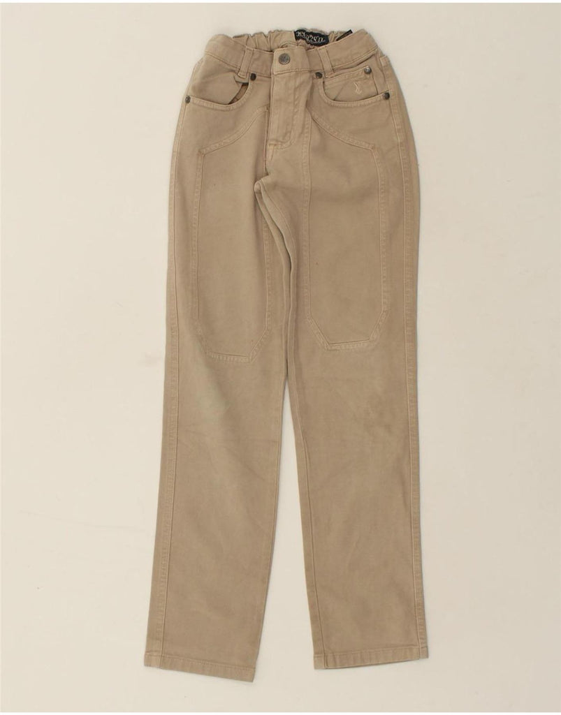 JECKERSON Boys Straight Jeans 9-10 Years W24 L26  Beige Cotton | Vintage Jeckerson | Thrift | Second-Hand Jeckerson | Used Clothing | Messina Hembry 