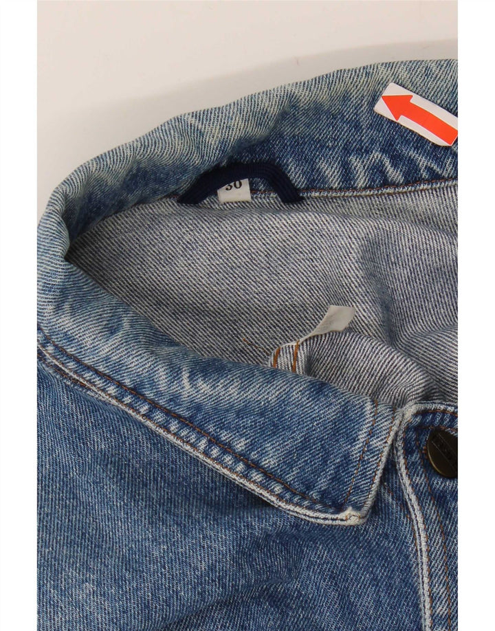 Closed Mens Denim Jacket UK 38 Medium Blue Cotton