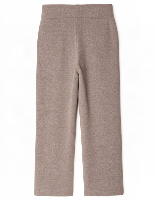 Adidas Womens Tracksuit Trousers UK 8 Small Grey Flecked Cotton