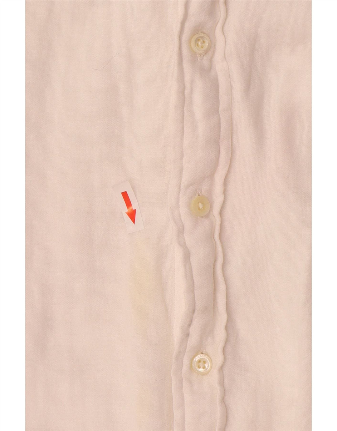 Ralph Lauren Mens Custom Fit Shirt Large White Cotton