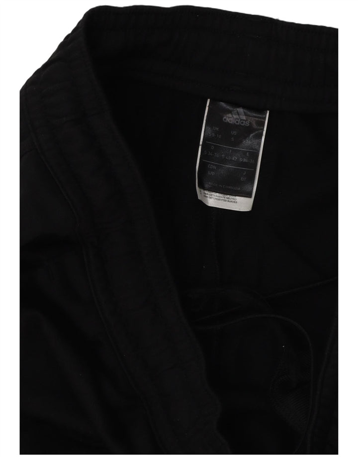 Adidas Womens Tracksuit Trousers UK 8/10 Small  Black Polyester