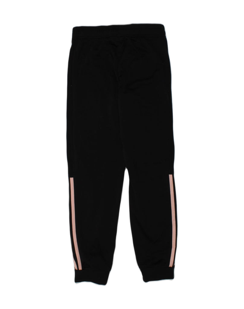 ADIDAS Girls Tracksuit Trousers Joggers 9-10 Years Black Polyester | Vintage Adidas | Thrift | Second-Hand Adidas | Used Clothing | Messina Hembry 