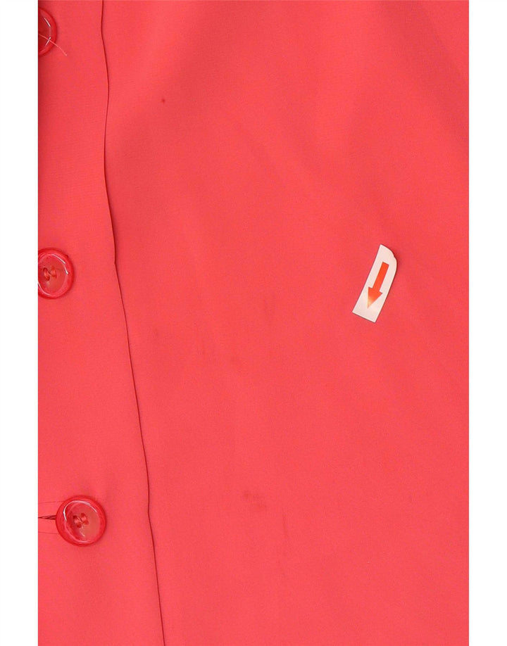 Antonio Baldan Womens Flared Skirt IT 42 Medium W26 Pink Polyester