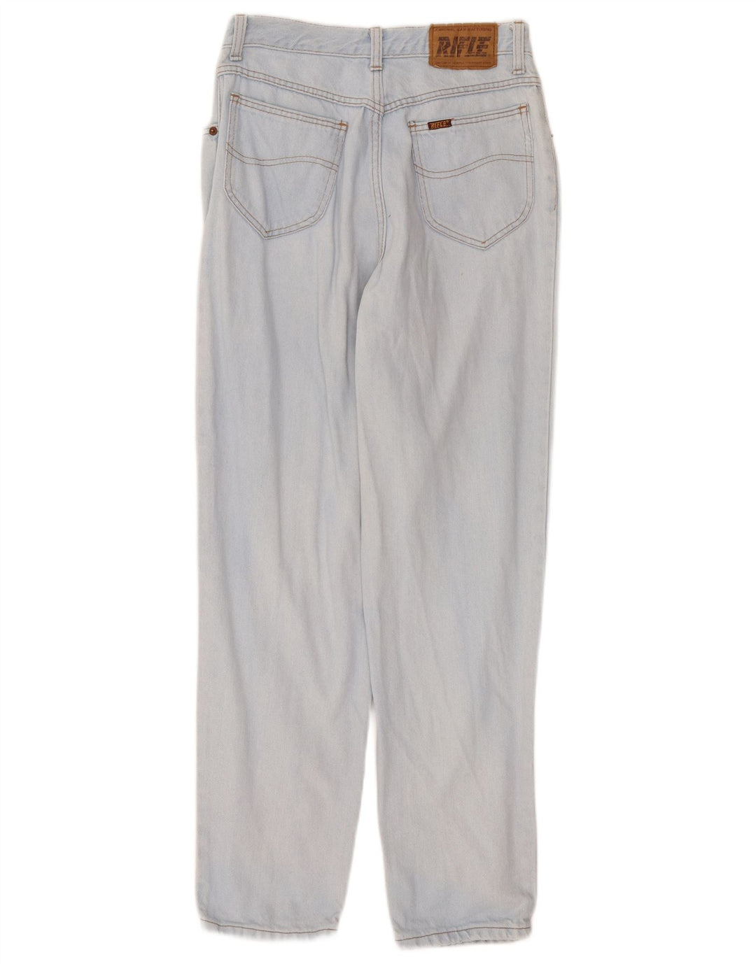 Rifle Mens Straight Jeans W31 L30 Blue Cotton