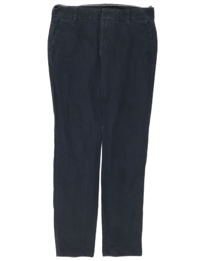 Tommy Hilfiger Womens Chino Trousers US 6 Medium W30 L30 Navy Blue