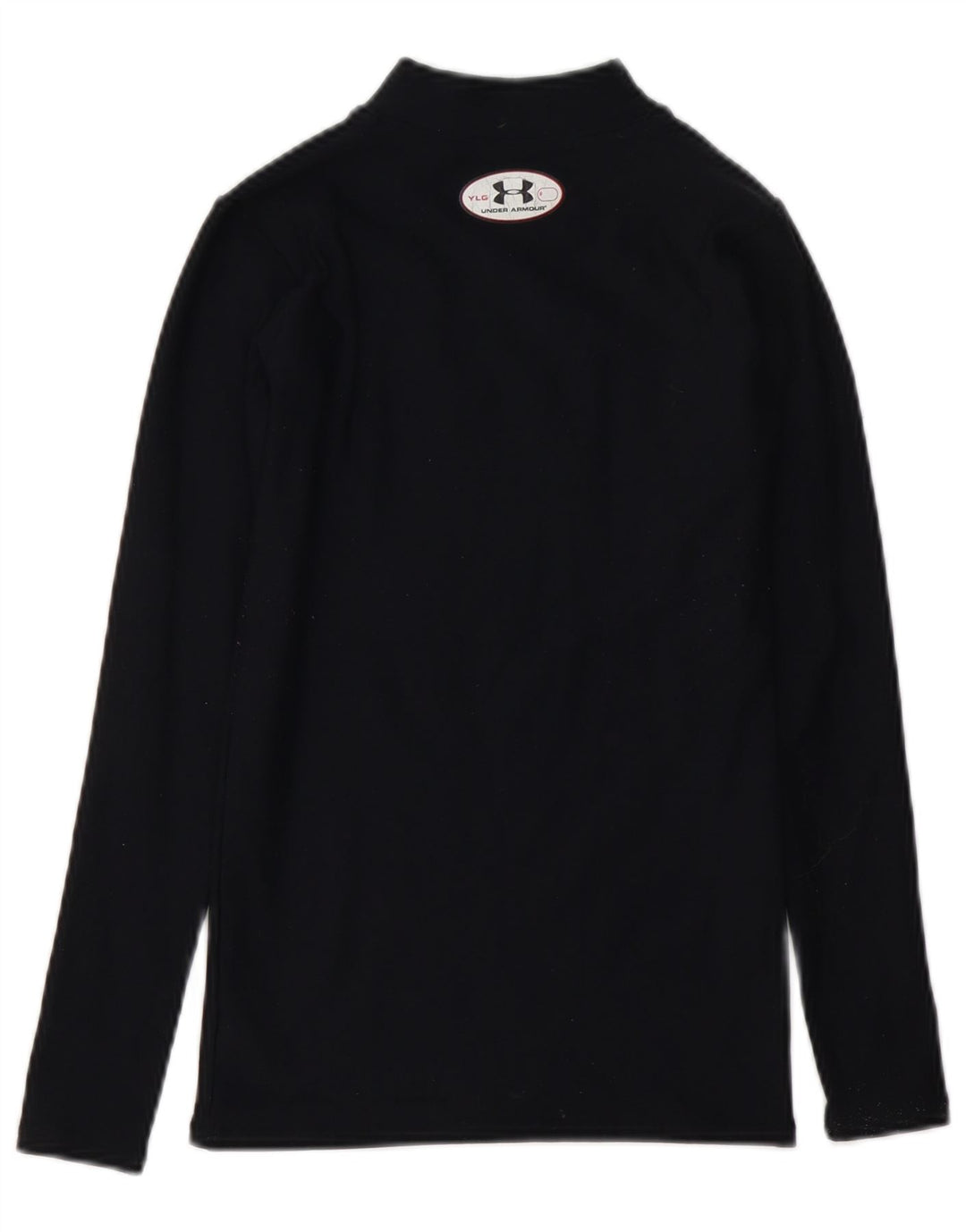 Under Armour Boys Cold Gear Top Long Sleeve 11-12 Years Large Black