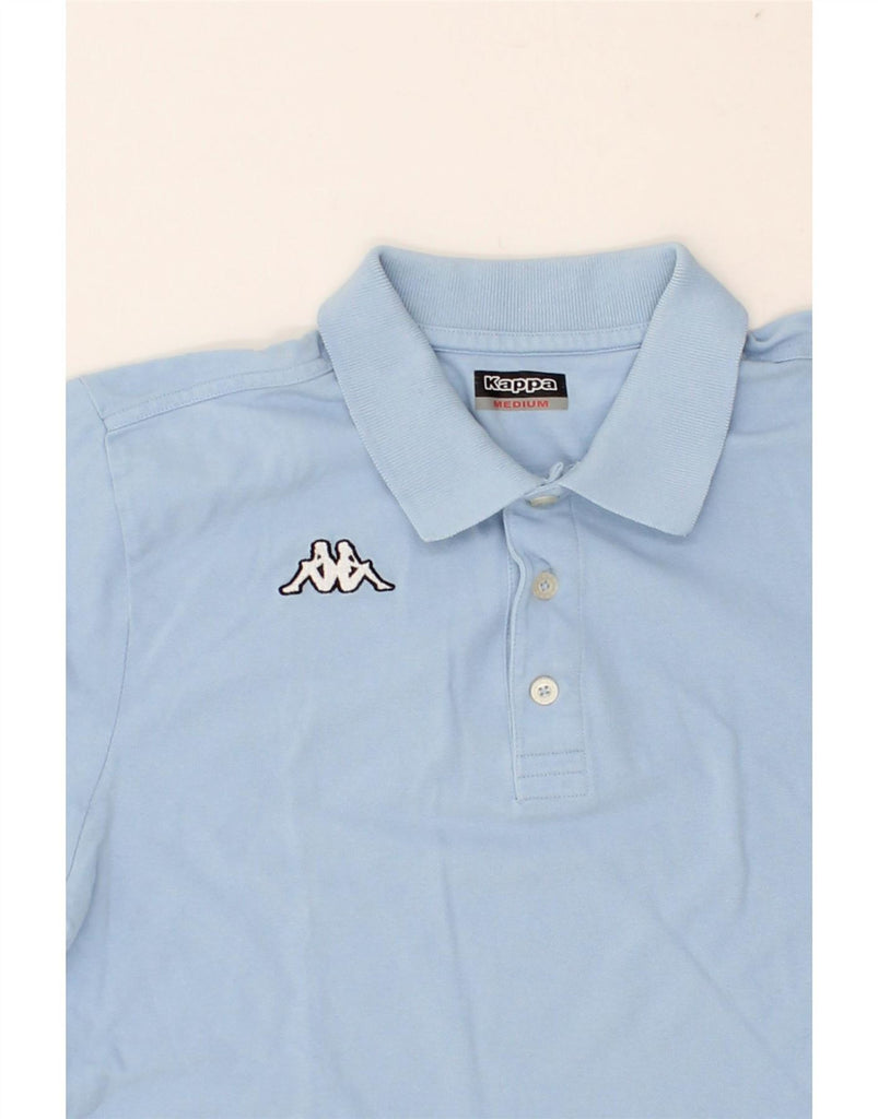 KAPPA Mens Polo Shirt Medium Blue Cotton Vintage Kappa and Second-Hand Kappa from Messina Hembry 