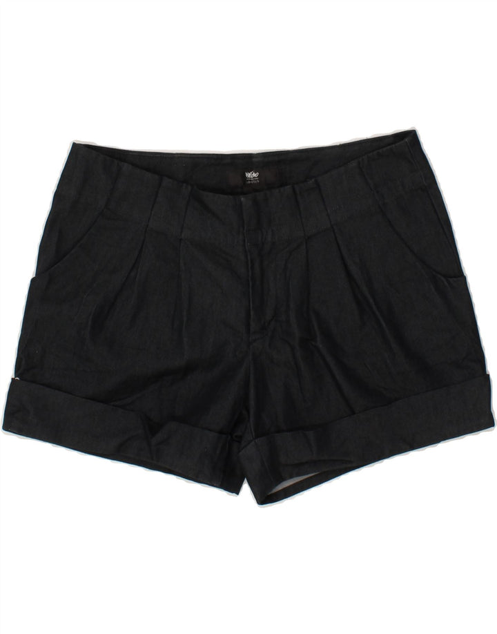 MOSSIMO Womens Pegged Chino Shorts US 6 Medium W30 Navy Blue Vintage Mossimo and Second-Hand Mossimo from Messina Hembry 