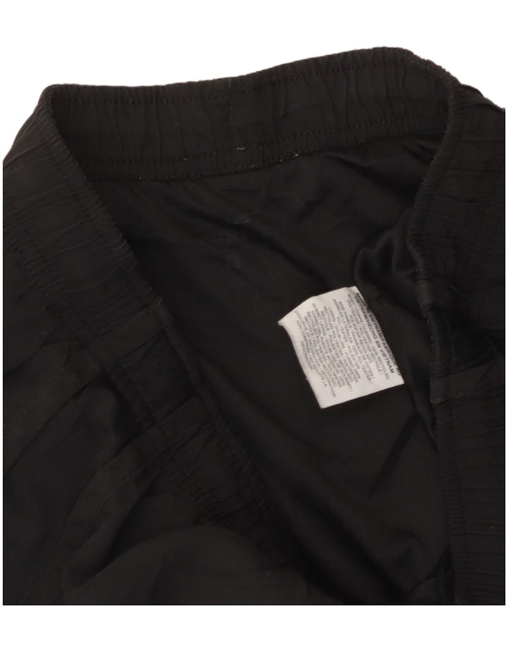 NIKE Womens Dri Fit Sport Shorts UK 14 Medium  Black Polyester