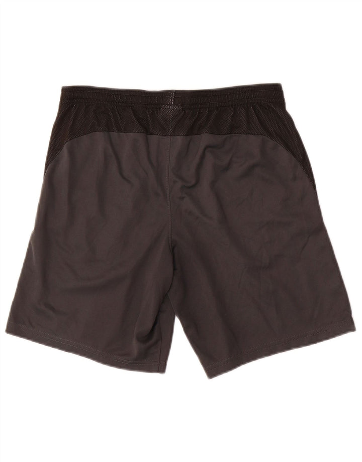 Nike Mens Dri Fit Sport Shorts Small Grey Colourblock Polyester
