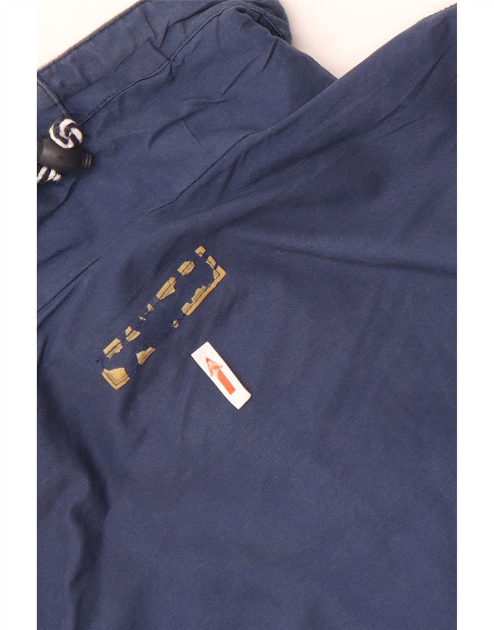 Invicta Womens Oversized Windbreaker Jacket UK 16 Large Blue Colourblock