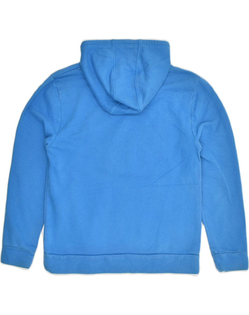 ADIDAS Girls Graphic Hoodie Jumper 14-15 Years Large  Blue Cotton | Vintage Adidas | Thrift | Second-Hand Adidas | Used Clothing | Messina Hembry 