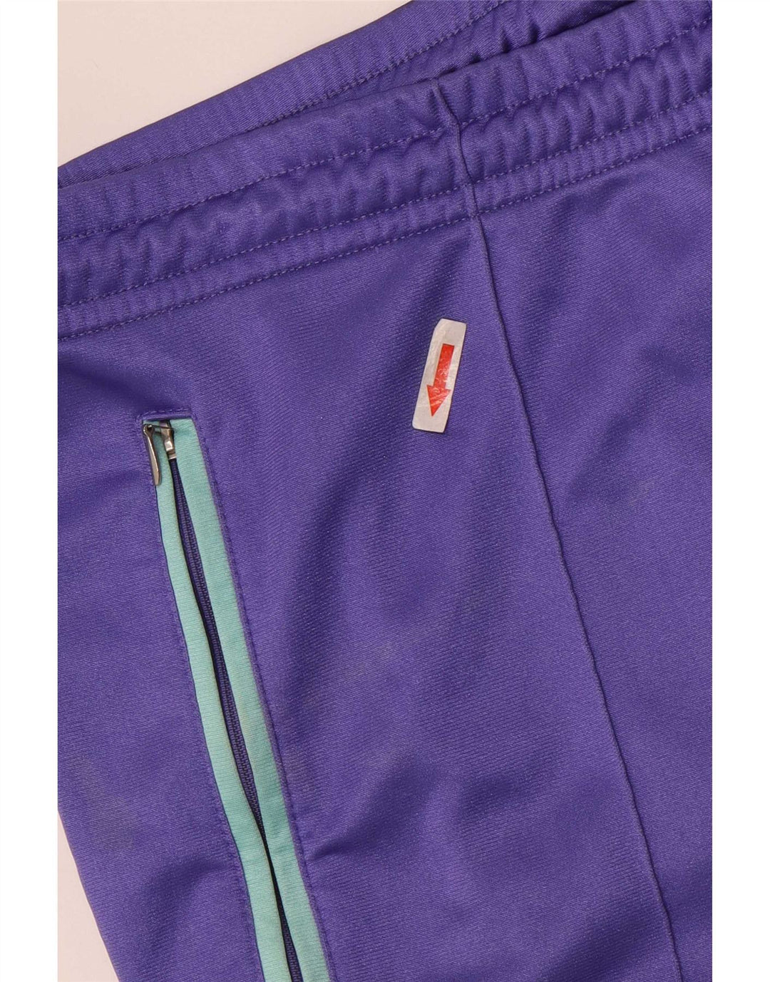 Asics Mens Graphic Tracksuit Trousers IT 50 Medium Purple Colourblock