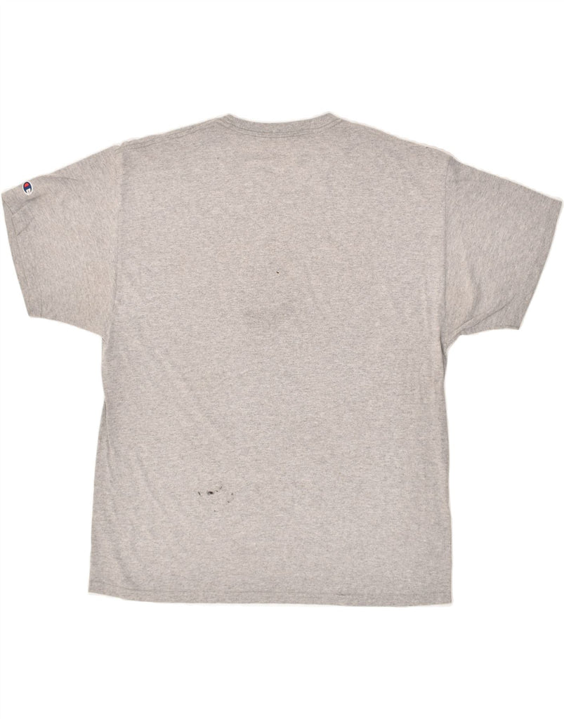 CHAMPION Mens Graphic T-Shirt Top XL Grey Cotton | Vintage Champion | Thrift | Second-Hand Champion | Used Clothing | Messina Hembry 