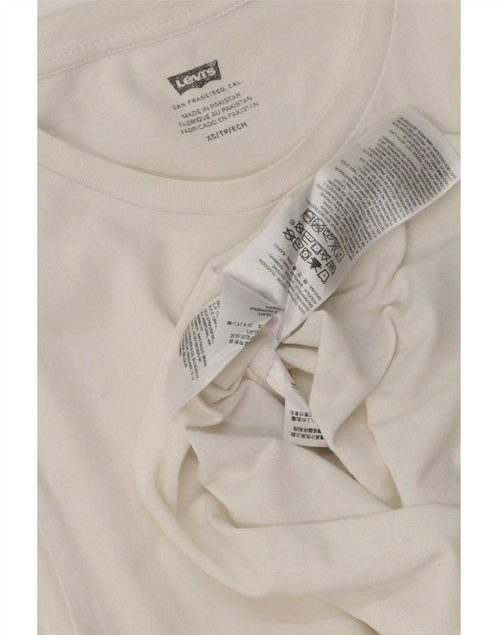 Levi's Mens Graphic T-Shirt Top XS White
