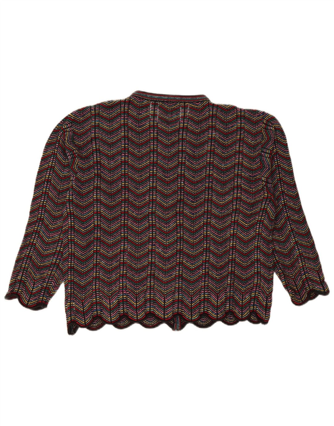 College By Marcazzani Womens Cardigan Sweater UK 14 Medium Multicoloured