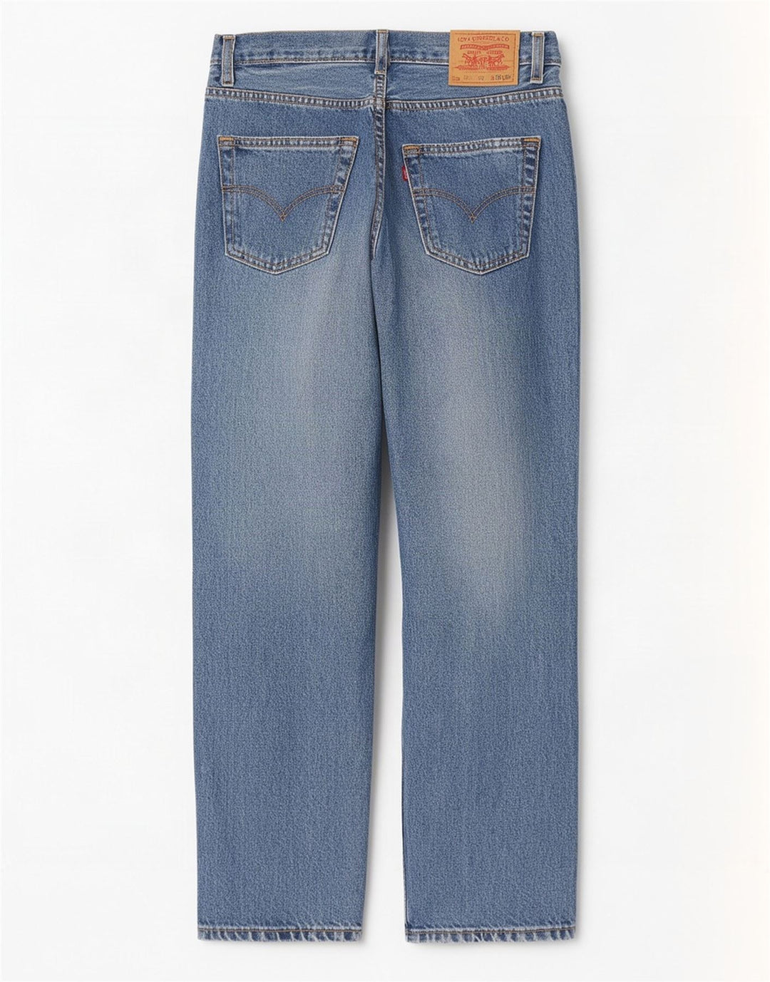 Levi's Mens 522 Slim Tapered Jeans W32 L30 Blue Cotton