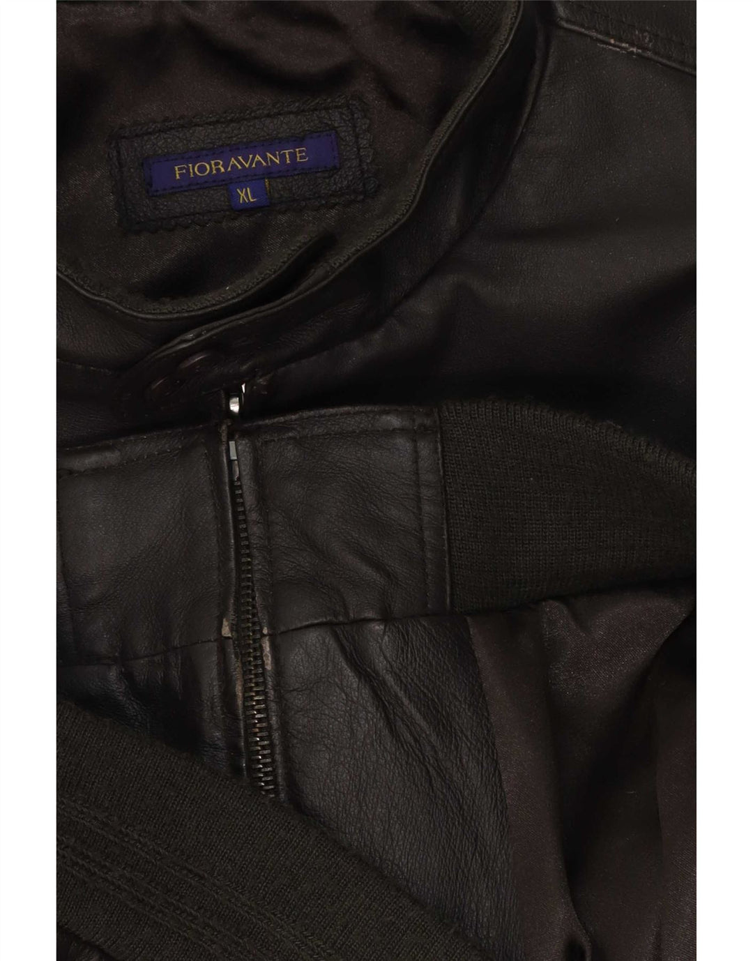 Vintage Mens Leather Jacket UK 42 XL Brown