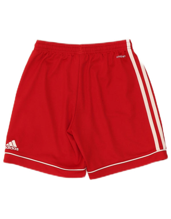 Adidas Boys Aeroready Sport Shorts 11-12 Years Red Polyester