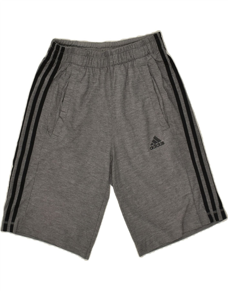 ADIDAS Mens Climalite Sport Shorts XS Grey Polyester | Vintage Adidas | Thrift | Second-Hand Adidas | Used Clothing | Messina Hembry 