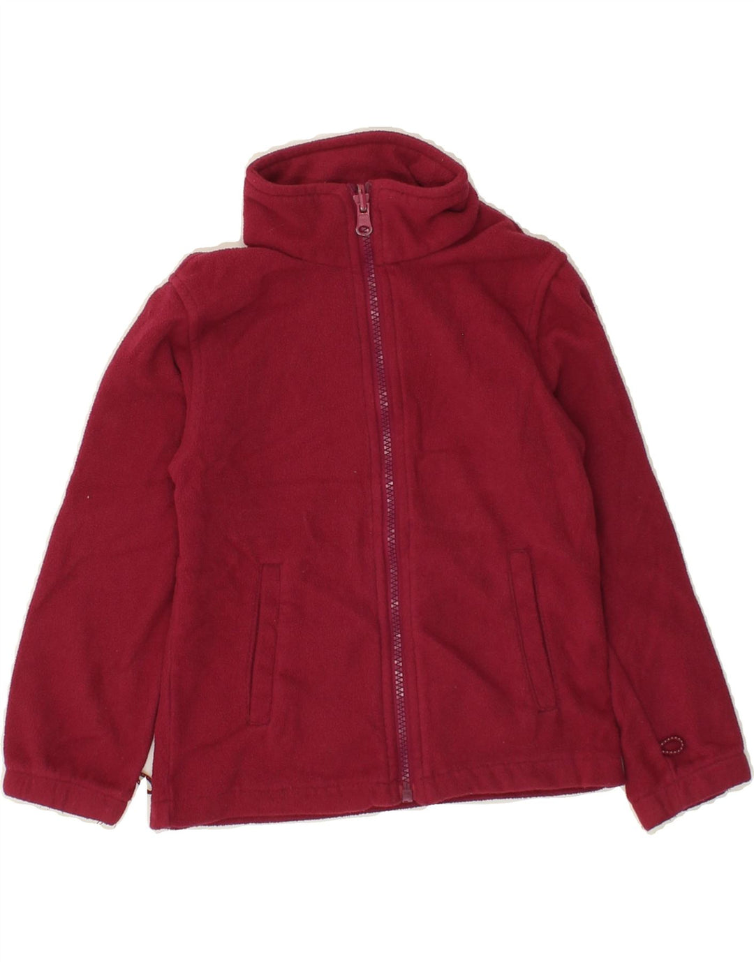 MOUNTAIN WAREHOUSE Girls Fleece Jacket 5-6 Years Burgundy Polyester Vintage Mountain Warehouse and Second-Hand Mountain Warehouse from Messina Hembry 
