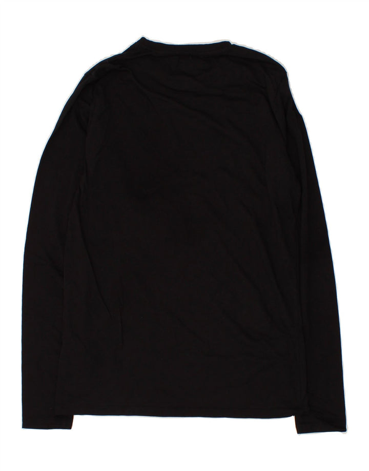 GUESS Boys Graphic Top Long Sleeve 15-16 Years Black Cotton Vintage Guess and Second-Hand Guess from Messina Hembry 