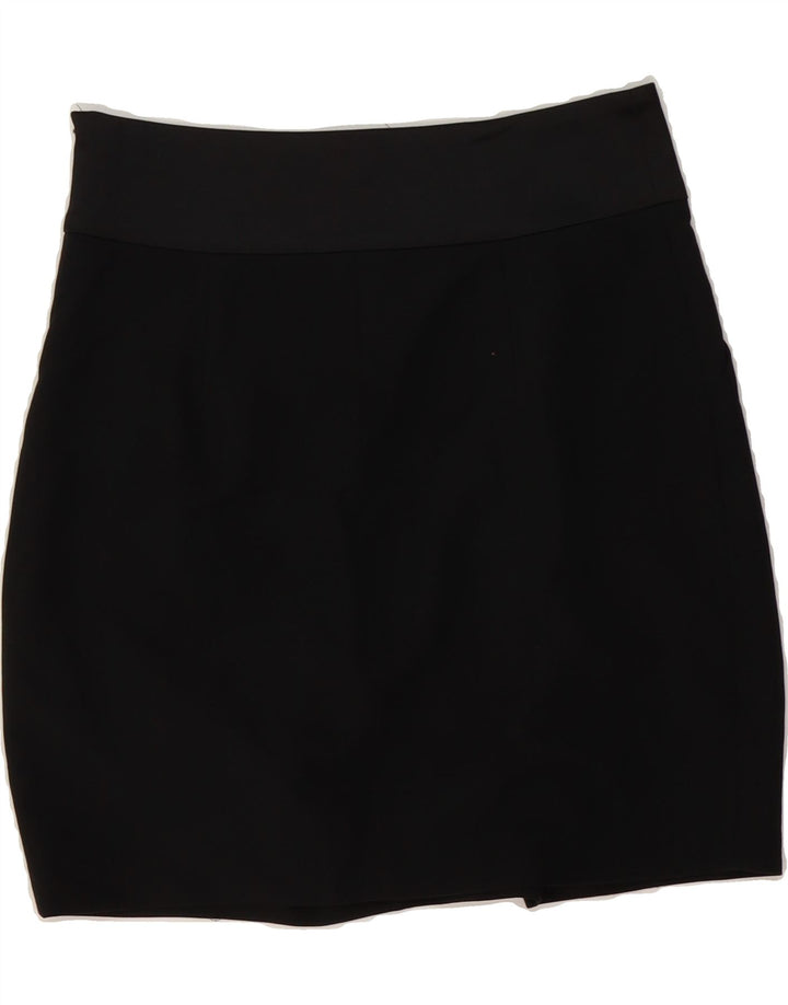 GUESS Womens Mini Skirt IT 42 Medium W28 Black Polyester Vintage Guess and Second-Hand Guess from Messina Hembry 