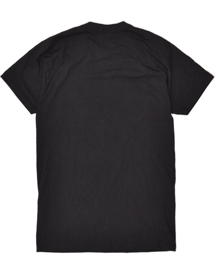 RUSSELL ATHLETIC Mens Graphic T-Shirt Top Small Black Cotton Vintage Russell Athletic and Second-Hand Russell Athletic from Messina Hembry 