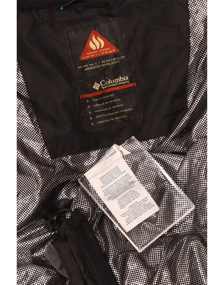 COLUMBIA Womens Omni-Shield Padded Gilet UK 10 Small Black Colourblock