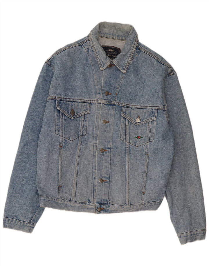 CHARRO Womens Oversized Denim Jacket UK 18 XL Blue Cotton Vintage Charro and Second-Hand Charro from Messina Hembry 
